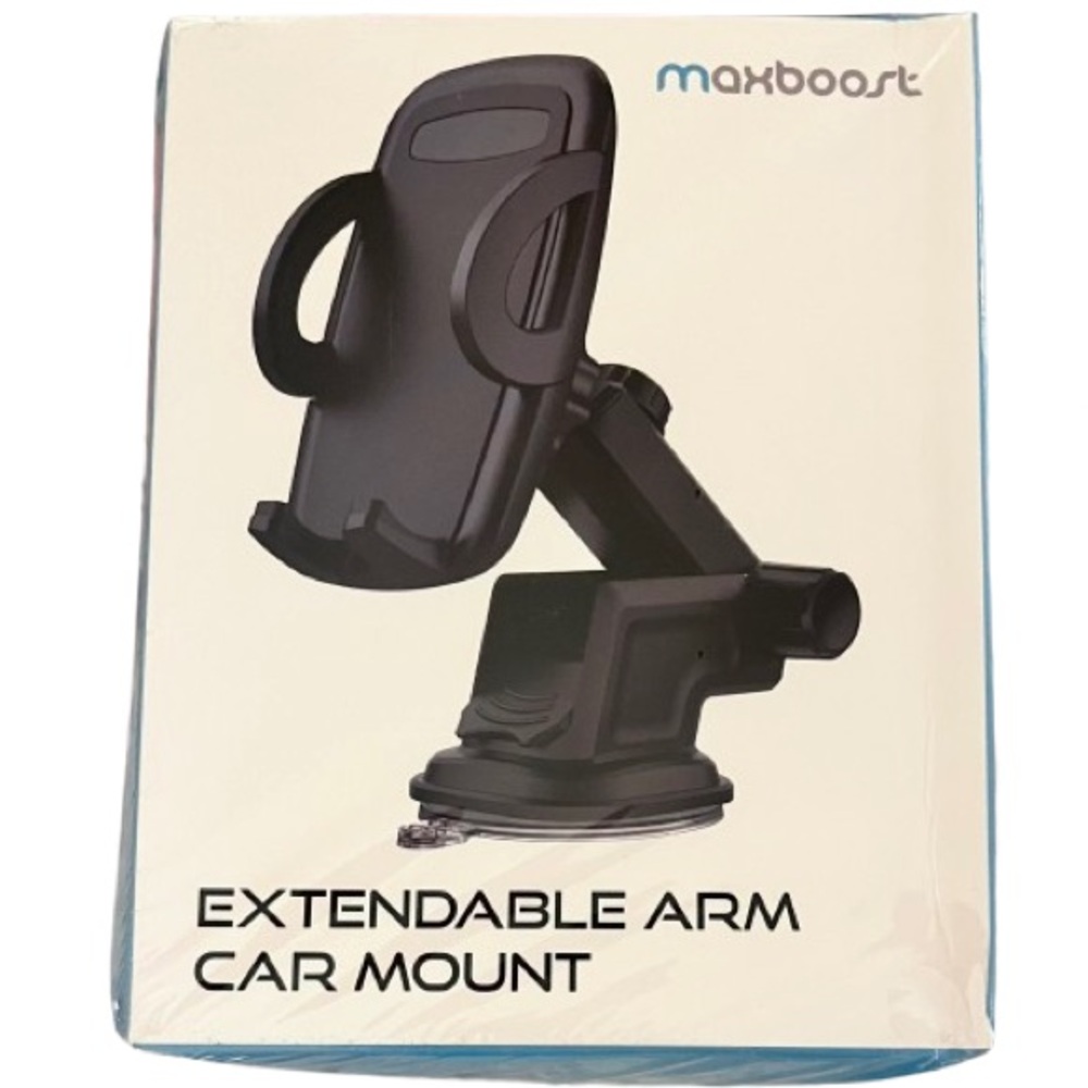 🆕- MAXBOOST- CELL PHONE EXTENDABLE ARM CAR MOUNT. NWT
